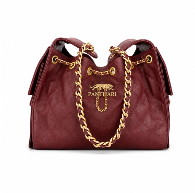 Mini Bag - Model: 25 Burgundy