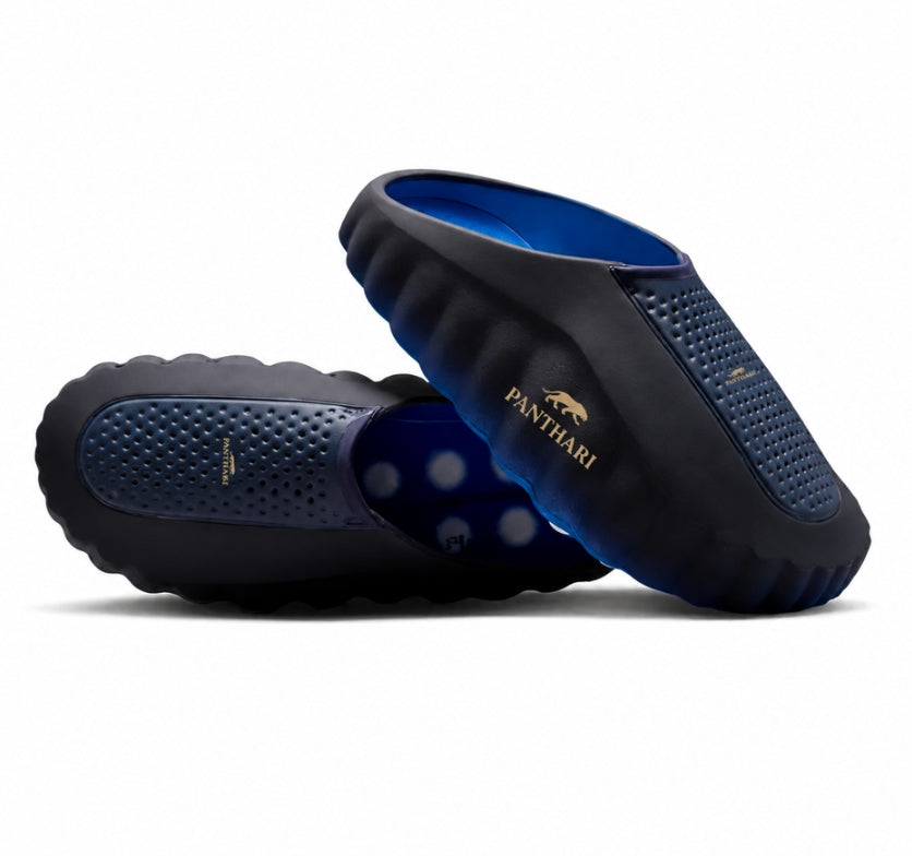Sneakers - Model: Black/Blue